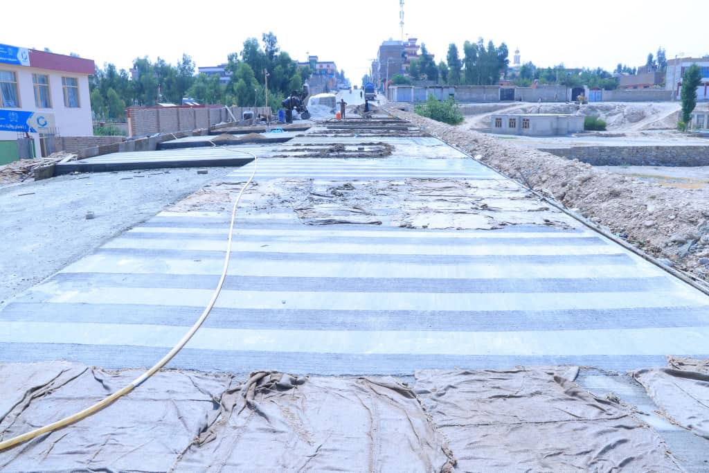 د سرک کانکريټ اچږنه